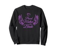 Proud Mother of the Bride Graphic - Bridal Shower Gift Sweatshirt