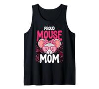 Proud Mouse Mom Graphic for Mice Owner Women Girls Tank Top