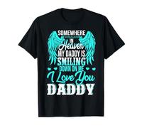 Proud My Daddy In Heaven Happy Father's Day Proud Of Daddy T-Shirt