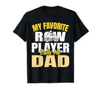 Proud My Favorite Row Player Calls Me Dad Rowing Fathers Day T-Shirt