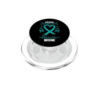 Proud Myasthenia Gravis Warrior Mom MG Myasthenia Gravis PopSockets PopGrip for MagSafe