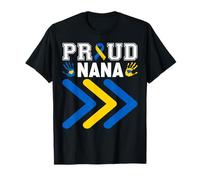 Proud Nana Down Syndrome Awareness Family Support T-Shirt