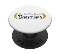 "Proud nation! Proud people!", Patriot, Germany PopSockets Adhesive PopGrip