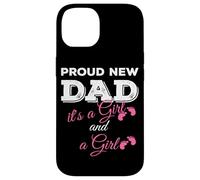 Proud New Dad it's a Girl and Girl Twin Girls Daddy Case for iPhone 14