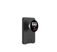 Proud New Dad it's a Girl and Girl Twin Girls Daddy PopSockets PopWallet for MagSafe