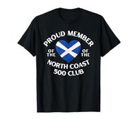 Proud North Coast 500 Club Member, Scotland Road Trip NC500 T-Shirt