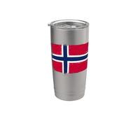 Proud Norwegians Roots Pride on 17 May A Cool Norway Flag Stainless Steel Insulated Tumbler