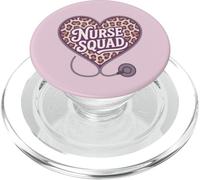 Proud NURSE SQUAD Valentine Heart Nursing School Life ER RN PopSockets PopGrip for MagSafe