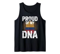 Proud of My DNA Colombian Flag Pride Tank Top