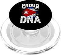 Proud Of My DNA Cuban Roots Heritage Cuba PopSockets PopGrip for MagSafe