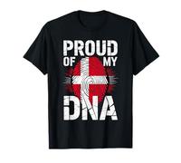 Proud of My DNA Danish Roots Heritage Denmark T-Shirt