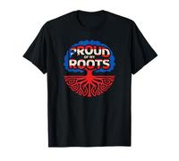 Proud of My Puerto Rico Roots Cultural Heritage Art T-Shirt
