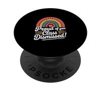 Proud Of You Class Dismissed Teacher Graduation PopSockets Adhesive PopGrip