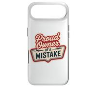 Proud Owner OF A MISTAKE Retro Witty Humorous Style Case for iPhone Air