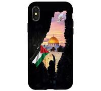 Proud Palestinians Palestine Flag Al Aqsa Mosque Jerusalem Case for iPhone X/XS