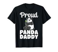 Proud Panda Daddy Funny Panda Lover Father’s Day T-Shirt