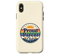 Proud Parent Club LGBTQ+ Pride Support Rainbow Design Case for iPhone X/XS