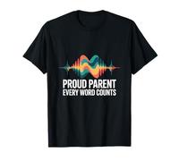 Proud Parent Every Word Counts Autism Speech Awareness T-Shirt