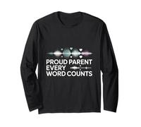 Proud Parent Every Word Counts Speech Therapy Long Sleeve T-Shirt
