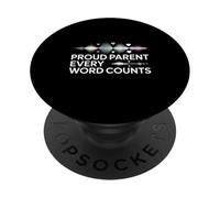 Proud Parent Every Word Counts Speech Therapy PopSockets Adhesive PopGrip