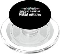 Proud Parent Every Word Counts Speech Therapy PopSockets PopGrip for MagSafe