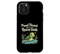 Proud Parent of a Rescue Turtle Cute Animal Lover Case for iPhone 11 Pro