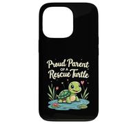 Proud Parent of a Rescue Turtle Cute Animal Lover Case for iPhone 13 Pro