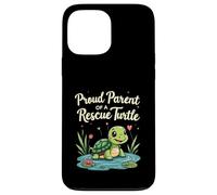 Proud Parent of a Rescue Turtle Cute Animal Lover Case for iPhone 13 Pro Max