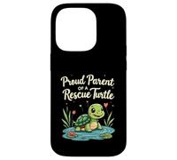 Proud Parent of a Rescue Turtle Cute Animal Lover Case for iPhone 14 Pro