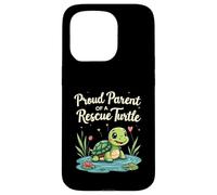Proud Parent of a Rescue Turtle Cute Animal Lover Case for iPhone 15 Pro