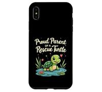 Proud Parent of a Rescue Turtle Cute Animal Lover Case for iPhone XS Max