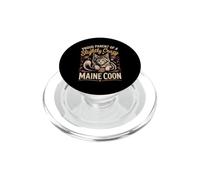Proud Parent of a Slightly Crazy Maine Coon Cat Lover PopSockets PopGrip for MagSafe