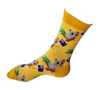 Proud Patriotic Australian Koala Waving The Aussie Flag Mens Socks One Pair 6-10 UK