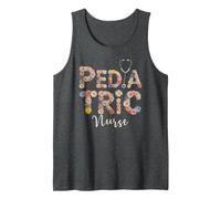 Proud Pediatric PICU Zoo Appreciation Life Nursing School Tank Top