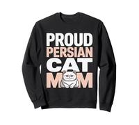 Proud Persian Cat Mom Cute Persian Kitties Sweatshirt