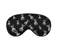 Proud Pittie Mama Sleeping Blindfold Mask Cute Eye Shade Cover with Adjustable Strap for Women Men Night