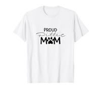 Proud Pittie Mom American Pit Bull Terrier Dog Lover T-Shirt