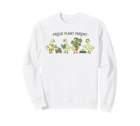 Proud Plant Parent Funny Goose Gardeningq Sweatshirt