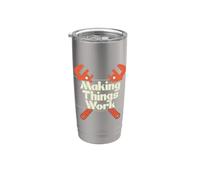 Proud Plumber Welder Trade Making Things Work Stainless Steel Insulated Tumbler
