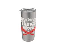 Proud Plumber Welder Trade Making Things Work Stainless Steel Insulated Tumbler