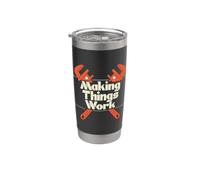 Proud Plumber Welder Trade Making Things Work Stainless Steel Insulated Tumbler