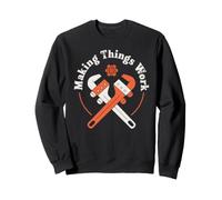 Proud Plumber Welder Trade Making Things Work Sweatshirt