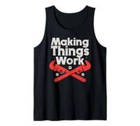 Proud Plumber Welder Trade Making Things Work Tank Top