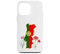 Proud Portuguese Dad Mom Girl Portugal Nat'l Day Map Graphic Case for iPhone 13 Pro Max