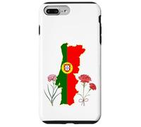 Proud Portuguese Dad Mom Girl Portugal Nat'l Day Map Graphic Case for iPhone 7 Plus/8 Plus