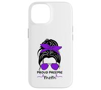 Proud Preemie Mom Design - Tiny Miracle Journey Strong Love Case for iPhone 14