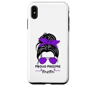 Proud Preemie Mom Design - Tiny Miracle Journey Strong Love Case for iPhone XS Max