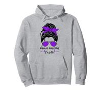 Proud Preemie Mom Design - Tiny Miracle Journey Strong Love Pullover Hoodie