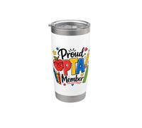 Proud PTA Member School Volunteer Stainless Steel Insulated Tumbler