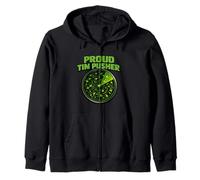Proud Pusher Radar Air Traffic Controller Zip Hoodie